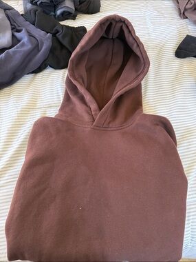 Abercrombie & Fitch Women's Hooded Pullover Sweater - Brown